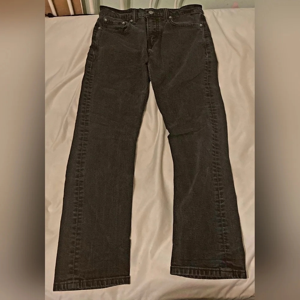 502™ LEVI'S® MEN'S JEANS Black Cotton Denim Size W29 L30 Casual Everyday Neutral